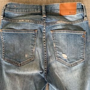 Madewell 9” high rise skinny